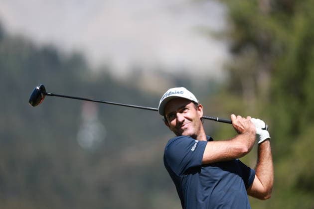 Omega European Masters 2026 - Day Two Edoardo Molinari of Italy plays during the second round of the 2026 Omega European Masters at the Golf de Crans-sur-Sierre in Crans-Montana, Switzerland, on September 4, 2026. Crans-Montana Switzerland  Copyright: xRemyxGrosx originalFilename:gros-notitle260904_np9uy.jpg