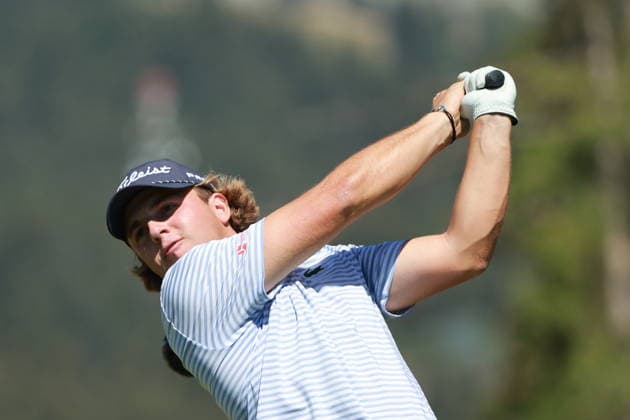 Omega European Masters 2026 - Day Two Oihan Guillamoundeguy of France plays during the second round of the 2026 Omega European Masters at the Golf de Crans-sur-Sierre in Crans-Montana, Switzerland, on September 4, 2026. Crans-Montana Switzerland  Copyright: xRemyxGrosx originalFilename:gros-notitle260904_npD0T.jpg