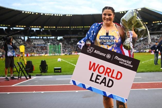 Memorial Van Damme 2025 - Wanda Diamond League - day 1 BRUSSELS, BELGIUM - SEPTEMBER 04 : Jackson world lead during day 1 of the 50th edition of the 2026 IAAF Wanda Diamond League Allianz Memorial Van Damme athletics meeting in the King Baudouin Stadium in on September 4, 2026 in Brussels, Belgium, 04 09 2026 Brussels Belgium  Copyright: xGvgx