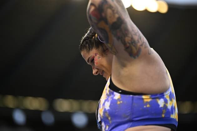 United States s Chase Jackson pictured in action during the shot put event at the 50th edition of the Memorial Van Damme Diamond League athletics event in Brussels, Friday 4 September 2026. JASPERxJACOBS  x185249693x