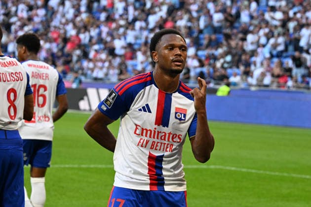 Football : Olympique Lyonnais v Auxerre - French ligue 1- 04 09 2026 Lois OPENDA of Lyon during the French ligue 1 match between Olympique Lyonnais and Auxerre at Groupama Stadium Decines Charpieu Lyon on September 04, 2026 , France LYONFrance  Copyright: xMouradxAllilix