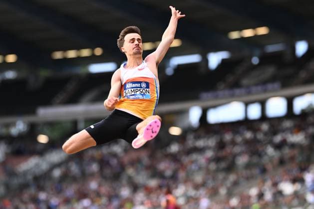 Memorial Van Damme 2025 - Wanda Diamond League - day 1 BRUSSELS, BELGIUM - SEPTEMBER 04 : Sampson Yanni (BEL) long jump during day 1 of the 50th edition of the 2026 IAAF Wanda Diamond League Allianz Memorial Van Damme athletics meeting in the King Baudouin Stadium in on September 4, 2026 in Brussels, Belgium, 04 09 2026 Brussels Belgium  Copyright: xGvgx