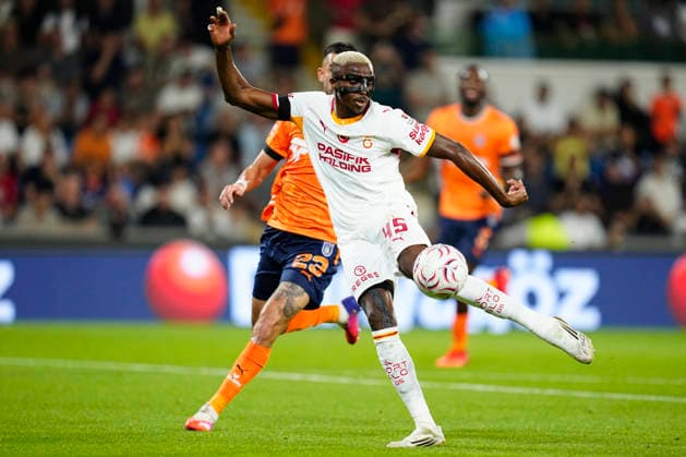 Istanbul Basaksehir FK v Galatasaray SK - Trendyol Super Lig ISTANBUL, TURKIYE - SEPTEMBER 04: Victor Osimhen of Galatasaray shoots at goal during the Trendyol Super Lig match between Istanbul Basaksehir FK and Galatasaray SK at Basaksehir Fatih Terim Stadium on September 4, 2026 in Istanbul, Turkiye. Istanbul Basaksehir Fatih Terim Stadium Istanbul Turkiye Copyright: x x2026xYagizxGurtugx xPSxImagesxYagizxGurtugx