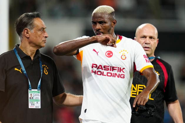 Istanbul Basaksehir FK v Galatasaray SK - Trendyol Super Lig ISTANBUL, TURKIYE - SEPTEMBER 04: Victor Osimhen of Galatasaray substitutes during the Trendyol Super Lig match between Istanbul Basaksehir FK and Galatasaray SK at Basaksehir Fatih Terim Stadium on September 4, 2026, in Istanbul, Turkiye. Istanbul Basaksehir Fatih Terim Stadium Istanbul Turkiye Copyright: x x2026xYagizxGurtugx xPSxImagesxYagizxGurtugx