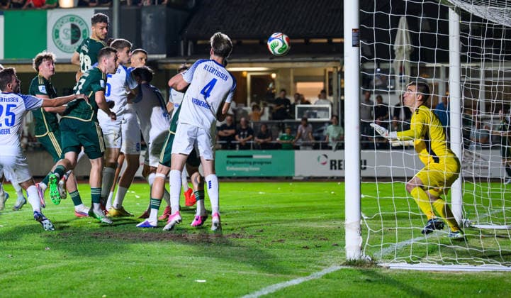 September 4, 2026 Soccer Season 2026–2027 Bavarian Regional League Matchday 07 SC Eltersdorf vs. SCE Quecken FV Illertissen xwoxzix Sebastian Marx 28, SC Eltersdorf scores a goal—a shot on goal—to make it 2–0