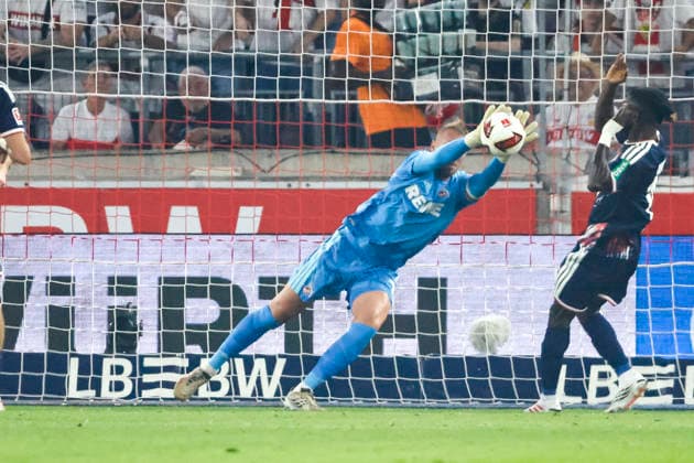 Marvin Schwäbe, Schwabe (1. FC Köln, 01) , Deutschland, Fussball, 1. Bundesliga, 2.Spieltag, 2026 2027, VfB Stuttgart vs. 1.FC Köln, 04.09.2026, Stuttgart MHP Arena Deutschland *** Marvin Schwäbe, Schwabe 1 FC Köln, 01, Germany, soccer, Bundesliga 1, Matchday 2, 2026–2027, VfB Stuttgart vs. 1 FC Köln, September 4, 2026, Stuttgart MHP Arena, Germany Copyright: xGrantxHubbsx
