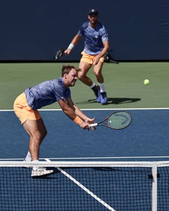 Kevin Krawietz, Tim Puetz, Herren Doppel, Men s Doubles, US Open Championships, Billie Jean King National Tennis Center, Flushing Meadows, New York, USA . *** Kevin Krawietz, Tim Puetz, Men s Doubles, US Open Championships, Billie Jean King National Tennis Center, Flushing Meadows, New York, USA Copyright: xJuergenxHasenkopfx