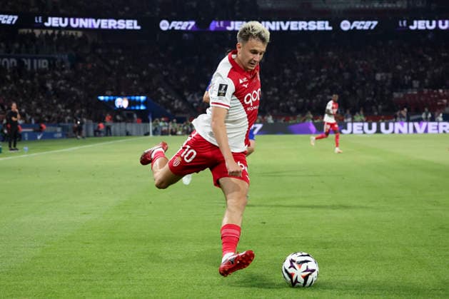 FOOTBALL : Paris Saint Germain Vs AS Monaco - Ligue 1 - 04 09 2026 Aleksandr Golovin (AS Monaco) ParisFrance  Copyright: xMichaelxBaucherx