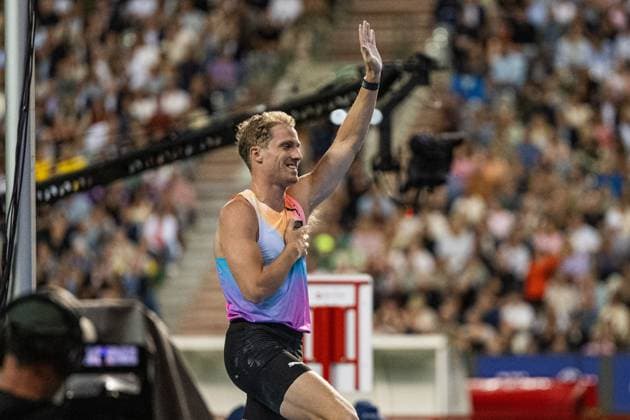 Belgium s Ben Broeders pictured during the 50th edition of the Memorial Van Damme Diamond League athletics event in Brussels, Friday 4 September 2026. EMILExWINDAL  x185259104x