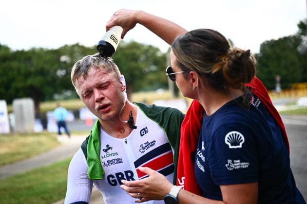 2026 UCI Para-cycling Road World Championships Picture by Olly Hassell SWpix.com - 04 09 2026 - Cycling - 2026 UCI Para-cycling Road World Championships - Huntsville, Alabama, United States of America - Men T2 Individual Time Trial (ITT) - Felix Barrow (Great Britain) Huntsville Cummings Research Park United States of America Copyright: x xSWpix.comx(t axPhotographyxHubxLtd)xOllyxHassell SWpix.comx SWP-3030-22173