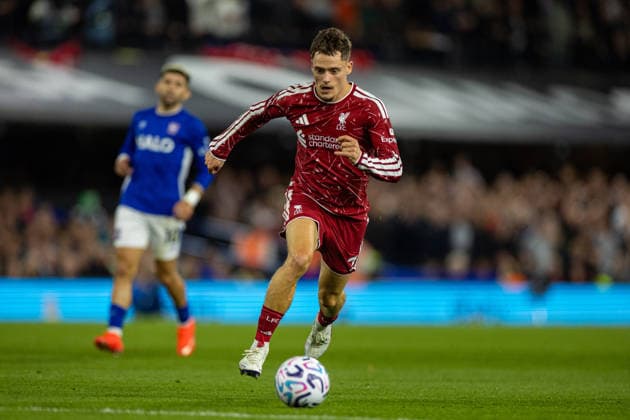 Football - FA Premier League - Ipswich Town v Liverpool FC IPSWICH, ENGLAND - Friday, September 4, 2026: Liverpool s Florian Wirtz during the FA Premier League match between Ipswich Town FC and Liverpool FC at Portman Road. (Photo by David Rawcliffe Propaganda) IPSWICH Portman Road SUFFOLK ENGLAND  Copyright: xDavidxRawcliffex P2026-09-04-Ipswich_Liverpool-77