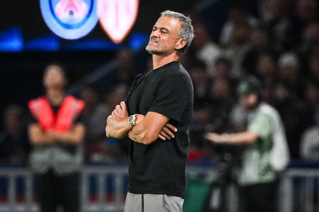 September 4, 2026, Paris, France, France: Luis ENRIQUE of PSG during the Ligue 1 match between Paris Saint-Germain (PSG) and AS Monaco at Parc des Princes Stadium on September 04, 2026 in Paris, France. Paris France - ZUMAm308 20260904_zsp_m308_002 Copyright: xMatthieuxMirvillex