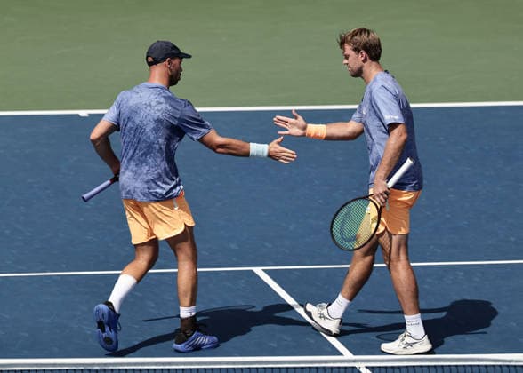 Kevin Krawietz, Tim Puetz, Herren Doppel, Men s Doubles, US Open Championships, Billie Jean King National Tennis Center, Flushing Meadows, New York, USA . *** Kevin Krawietz, Tim Puetz, Men s Doubles, US Open Championships, Billie Jean King National Tennis Center, Flushing Meadows, New York, USA Copyright: xJuergenxHasenkopfx