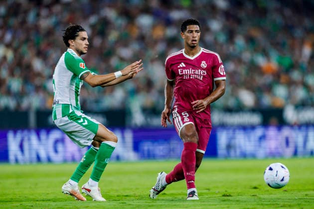 Real Betis Balompie vs Real Madrid CF - LaLiga EA Sports - 04 09 2026 Jude Bellingham of Real Madrid CF during the LaLiga EA Sports match between Real Betis Balompie and Real Madrid CF at La Cartuja Stadium on September 04, 2026 in Sevilla, Spain. Sevilla Spain Copyright: xPabloxGarciaxSacristan PGSxPhotoxAgencyx