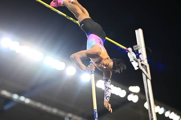 Memorial Van Damme 2025 - Wanda Diamond League - day 1 BRUSSELS, BELGIUM - SEPTEMBER 04 : KARALIS Emmanouil GRE during day 1 of the 50th edition of the 2026 IAAF Wanda Diamond League Allianz Memorial Van Damme athletics meeting in the King Baudouin Stadium in on September 4, 2026 in Brussels, Belgium, 04 09 2026 Brussels Belgium  Copyright: xGvgx