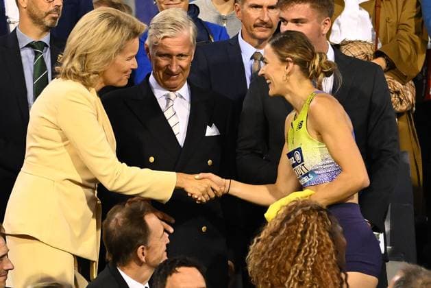 Memorial Van Damme 2025 - Wanda Diamond League - day 1 BRUSSELS, BELGIUM - SEPTEMBER 04 : King Philippe of Belgium, Queen Mathilde of Belgium, Couckuyt Paulien (BEL) during day 1 of the 50th edition of the 2026 IAAF Wanda Diamond League Allianz Memorial Van Damme athletics meeting in the King Baudouin Stadium in on September 4, 2026 in Brussels, Belgium, 04 09 2026 Brussels Belgium  Copyright: xGvgx