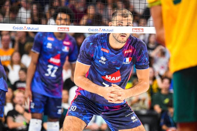 VOLLEYBALL : France vs Bresil - Match amical - 04 09 2026 Francois Huetz (France) ParisFrance  Copyright: xBaptistexAutissierx