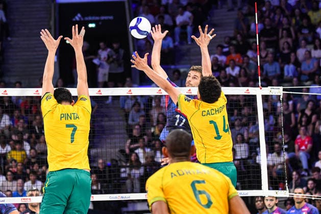 Volleyball, international match, France v Brazil