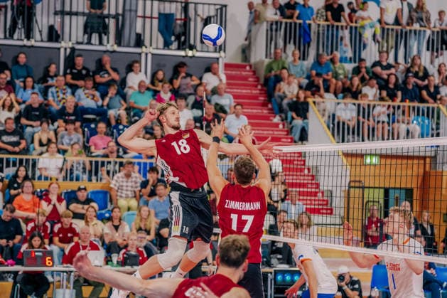 Volleyball, international match, Germany v the Netherlands