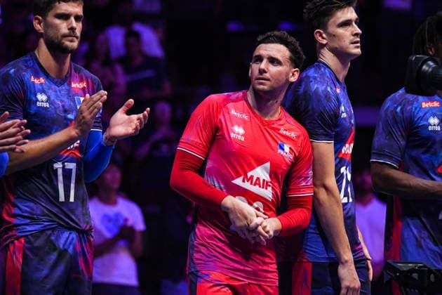 VOLLEYBALL : France vs Bresil - Match amical - 04 09 2026 Benjamin Diez (France) ParisFrance  Copyright: xBaptistexAutissierx