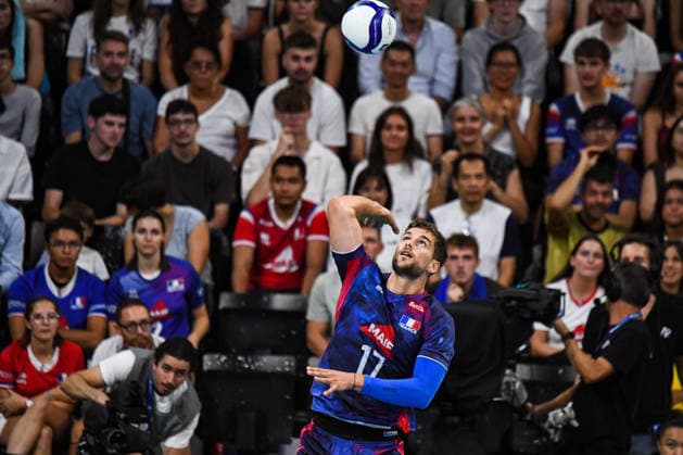 VOLLEYBALL : France vs Bresil - Match amical - 04 09 2026 Trevor Clevenot (France) ParisFrance  Copyright: xBaptistexAutissierx