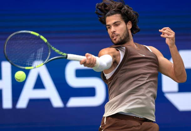 US Open tennis tournament - Day 6 epaselect Carlos Alcaraz of Spain in action against Yibing Wu of China during the Men‚Äôs Singles round 3 of the US Open Tennis Championship at the USTA Billie Jean King National Tennis Center in Flushing Meadows, New York, USA, 04 September 2026. The 2026 US Open tournament runs from 23 August through 13 September. FLUSHING MEADOWS NEW YORK United States  Copyright: xCRISTOBALxHERRERA-ULASHKEVICHx
