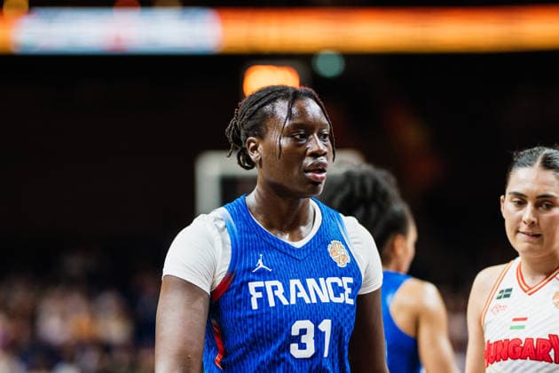 FIBA Women’s Basketball World Cup 2026: Hungary vs. France, September 4, 2026; Aminata Gueye (France), 31; Basketball; FIBA Women’s Basketball World Cup 2026; Group Stage; Group B; Matchday 1: Hungary vs. France on September 4, 2026, at the Uber Arena, Berlin Copyright: xBEAUTIFULxSPORTS Tonhäuserx