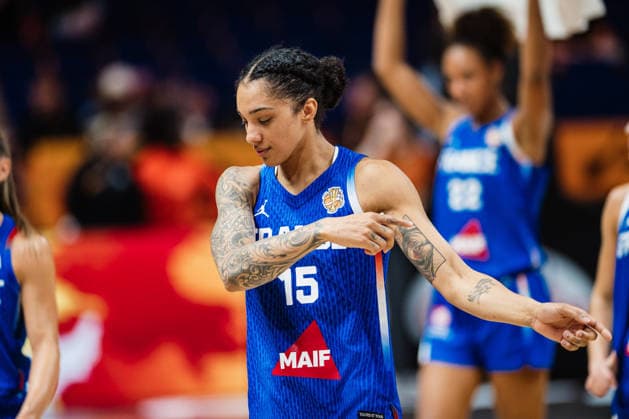 FIBA Women s Basketball World Cup 2026: Hungary vs. France, September 4, 2026; Gabby Williams (France), 15; Basketball; FIBA Women s Basketball World Cup 2026; Group Stage; Group B; Matchday 1: Hungary vs. France on September 4, 2026, at the Uber Arena, Berlin Copyright: xBEAUTIFULxSPORTS Tonhäuserx