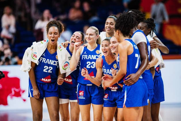 FIBA Women’s Basketball World Cup 2026: Hungary vs. France, September 4, 2026. France defeats Hungary; here they’re clapping and celebrating basketball. FIBA Women’s Basketball World Cup 2026, group stage, Group B, Matchday 1: Hungary vs. France on September 4, 2026, at the Uber Arena, Berlin Copyright: xBEAUTIFULxSPORTS Tonhäuserx