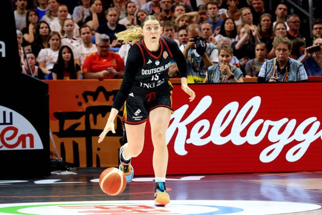04.09.2026, GER, Basketball, Frauen , Basketball-WM, 2026, 1. Spieltag, Deutschland vs. Spanien Luisa Geiselsoder ( Deutschland 15 ) Berlin Uber Arena Berlin Deutschland *** September 4, 2026, GER, Women s Basketball, Women s Basketball World Cup, 2026, Matchday 1, Germany vs. Spain Luisa Geiselsoder Germany 15 Berlin Uber Arena Berlin, Germany Copyright: xNordphotox xEnglerx