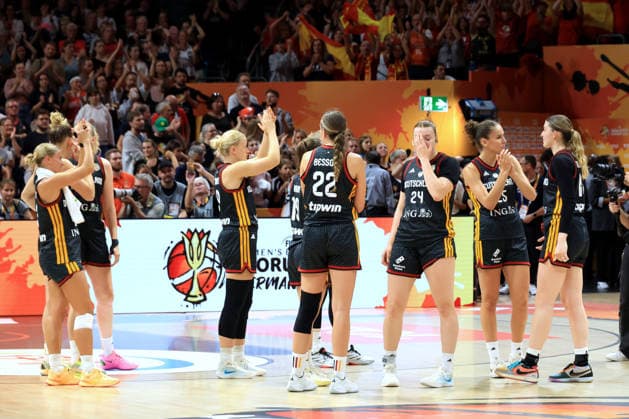 04.09.2026, GER, Basketball, Frauen , Basketball-WM, 2026, 1. Spieltag, Deutschland vs. Spanien Deutscher-Spielerkreis Berlin Uber Arena Berlin Deutschland *** September 4, 2026, GER, Women s Basketball, Women s Basketball World Cup, 2026, Matchday 1, Germany vs. Spain, Deutscher Spielerkreis Berlin, Uber Arena Berlin, Germany Copyright: xNordphotox xEnglerx