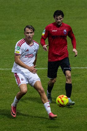 Regionalliga West 26 27 Bonner SC 1 FC Cologne U23 April 9, 2026 Luiz Antonius Labenz 1 FC Cologne U23, 23 Regionalliga West 26 27 Bonner SC 1 FC Cologne U23 Sportpark Nord, Bonn, September 4, 2026 Copyright: xBEAUTIFULxSPORTS Buriakovx
