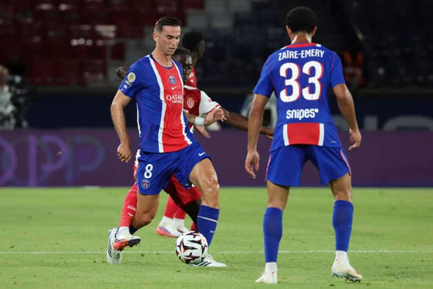 FOOTBALL : Paris Saint Germain Vs AS Monaco - Ligue 1 - 04 09 2026 Fabian Ruiz (Paris Saint Germain) ParisFrance  Copyright: xMichaelxBaucherx