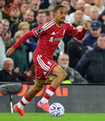 04 September 2026 - Ipswich Town v Liverpool - Premier League - Portman Road - Ipswich. Ipswich Town v Liverpool - Premier League - Portman Road - Ipswich. Liverpool s Bradley Barcola. Picture : Mark Pain Ipswich England  Copyright: xMarkxPainx