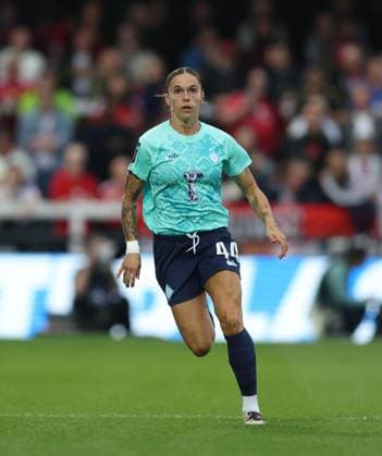 Women s Super League - London City Lionesses v Manchester United, ManU Women LONDON, ENGLAND, SEPTEMBER 4: Mapi Leon of London City Lionesses during the Women s Super League match between London City Lionesses v Manchester United Women at Copperjax Community Stadium, London, England, on September 4. (Photo by Daniel Weir) London Copperjax Community Stadium England Copyright: xDanielxWeir SportsxPressxPhotox Sportspressphoto_SPR223069