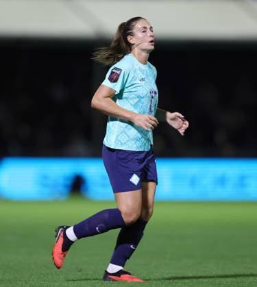 Women s Super League - London City Lionesses v Manchester United, ManU Women LONDON, ENGLAND, SEPTEMBER 4: Alexia Putellas of London City Lionesses during the Women s Super League match between London City Lionesses v Manchester United Women at Copperjax Community Stadium, London, England, on September 4. (Photo by Daniel Weir) London Copperjax Community Stadium England Copyright: xDanielxWeir SportsxPressxPhotox Sportspressphoto_SPR223113