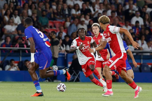 September 4, 2026, Paris, Paris, France: Mamadou COULIBALY of AS MONACO in action during League 1 McDonald s, Day 03 match between PSG and AS MONACO at Parc Des Princes stadium - on September 04 2026. Paris - France Paris France - ZUMAb253 20260904_zsp_b253_010 Copyright: xLoicxBaratouxx