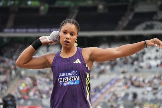 Brussel, Leichtathletik, athletics, Wanda Diamond League Final Brussels 2026 Allianz Memorial van Damme 04-05.09.2026, Boudewijnstadion, Brussel, Kugelstossen Frauen Shot Put Women Yemisi Mabry, Deutschland, Germany GER *** Brussels, Track and Field, Athletics, Wanda Diamond League Final Brussels 2026 Allianz Memorial van Damme May 4, 5, and 9, 2026, Boudewijn Stadium, Brussels, Women s Shot Put: Yemisi Mabry, Germany (GER)