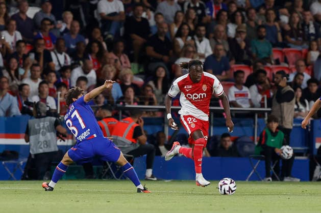 September 4, 2026, Paris, Paris, France: Mamadou COULIBALY of AS MONACO in action during League 1 McDonald s, Day 03 match between PSG and AS MONACO at Parc Des Princes stadium - on September 04 2026. Paris - France Paris France - ZUMAb253 20260904_zsp_b253_019 Copyright: xLoicxBaratouxx