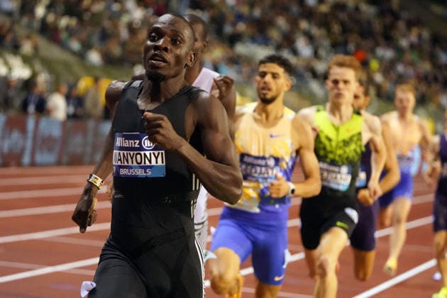 Brussel, Leichtathletik, athletics, Wanda Diamond League Final Brussels 2026 Allianz Memorial van Damme 04-05.09.2026, Boudewijnstadion, Brussel, 800m Men Emmanuel Wonyonyi, Kenya *** Brussels, Track and Field, Athletics, Wanda Diamond League Final Brussels 2026 Allianz Memorial van Damme May 4, 5, and 9, 2026, Boudewijn Stadium, Brussels, Men s 800m: Emmanuel Wonyonyi, Kenya