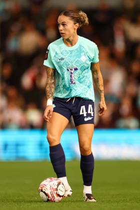 London City Lionesses gegen Manchester United, 4. September 2026, London Women’s Super League – London City Lionesses gegen Manchester United – Maria Leon von den London City Lionesses, Foto: Jacques Feeney, Offside, London, Großbritannien  Copyright: xJacquesxFeeneyx xOffsidexOffside