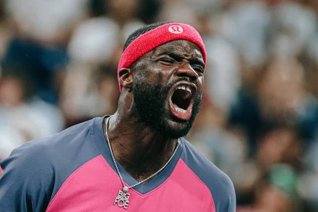 US Open tennis tournament - Day 6 Frances Tiafoe of the USA reacts in the match against Valentin Vacherot of Monaco during the Men™s Singles third round of the US Open Tennis Championship in Flushing Meadows, New York, USA, 04 September 2026. FLUSHING MEADOWS NEW YORK United States  Copyright: xOLGAxFEDOROVAx