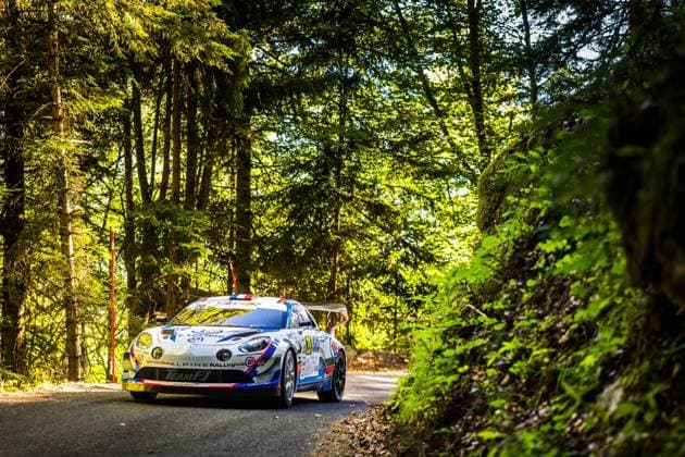 AUTO - RALLYE MONT-BLANC MORZINE 2026 28 ROCHE Pierre, ROCHE Martine, Alpine A110 GT+, action during the Rallye Mont-Blanc Morzine 2026, 6th round of the Championnat de France des Rallyes 2026, from September 4 to 5, 2026 in Morzine, France - MorzineFrance  Copyright: xBastienxRouxx