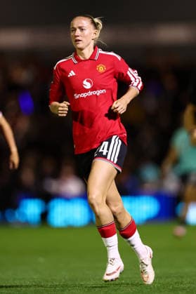 London City Lionesses gegen Manchester United, 4. September 2026, London Women’s Super League – London City Lionesses gegen Manchester United – Lea Schuller von Manchester United, Foto: Jacques Feeney, Abseits, London, Großbritannien  Copyright: xJacquesxFeeneyx xOffsidexOffside