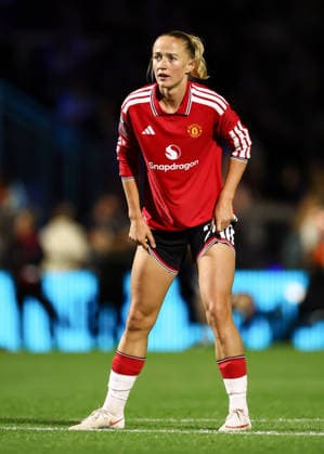 London City Lionesses gegen Manchester United, 4. September 2026, London Women’s Super League, London City Lionesses gegen Manchester United, Lea Schuller von Manchester United, Foto: Jacques Feeney, Abseits, London, Großbritannien  Copyright: xJacquesxFeeneyx xOffsidexOffside