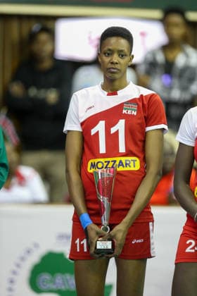 NAIROBI, KENYA - September 5: Sokoiyo Elizabeth Marian, Kenya during the 2026 CAVB Women s African Nations Volleyball Championship between Egypt and Kenya on September 5, 2026 in Nairobi, Kenya. Photo by Chris Omollo Copyright: xx
