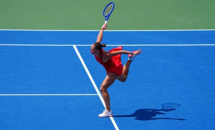 Marta Kostyuk 2026 US Open, Day Six, USTA Billie Jean King National Tennis Center, New York, USA - 04 Sep 2026New York USTA Billie Jean King National T New York (NY) United States of America EDITORIAL USE ONLY No use with unauthorised audio, video, data, fixture lists, club league logos or live services. Online in-match use limited to 120 images, no video emulation. No use in betting, games or single club league player publications.  Copyright: xJavierxGarcia Shutterstockx 17133421cm
