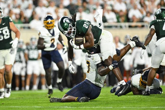 American football, NCAA, Michigan State v Toledo