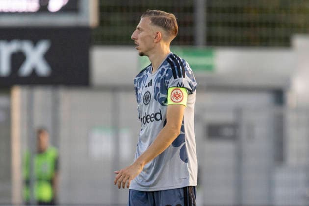 Regionalliga Southwest Eintracht Frankfurt II vs. FC Astoria Walldorf, September 4, 2026 Nico Ochojski Eintracht Frankfurt II 29, cutout, portrait, Eintracht Frankfurt II vs. FC Astoria Walldorf, Dreieich, Maxworx Sportpark, September 4, 2026 Copyright: xBEAUTIFULxSPORTS Gawlikx