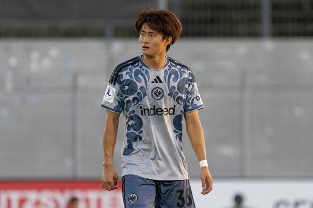 Regionalliga Southwest: Eintracht Frankfurt II vs. FC Astoria Walldorf, September 4, 2026 Keito Kumashiro Eintracht Frankfurt II 36, cutout, portrait, Eintracht Frankfurt II vs. FC Astoria Walldorf, Dreieich, Maxworx Sportpark, September 4, 2026 Copyright: xBEAUTIFULxSPORTS Gawlikx